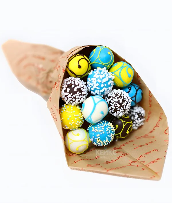 Букет из кейк попсов 2 Фото