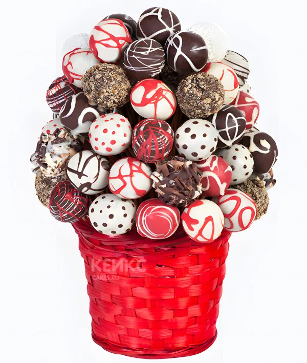 Букет из кейк попсов 7 Фото