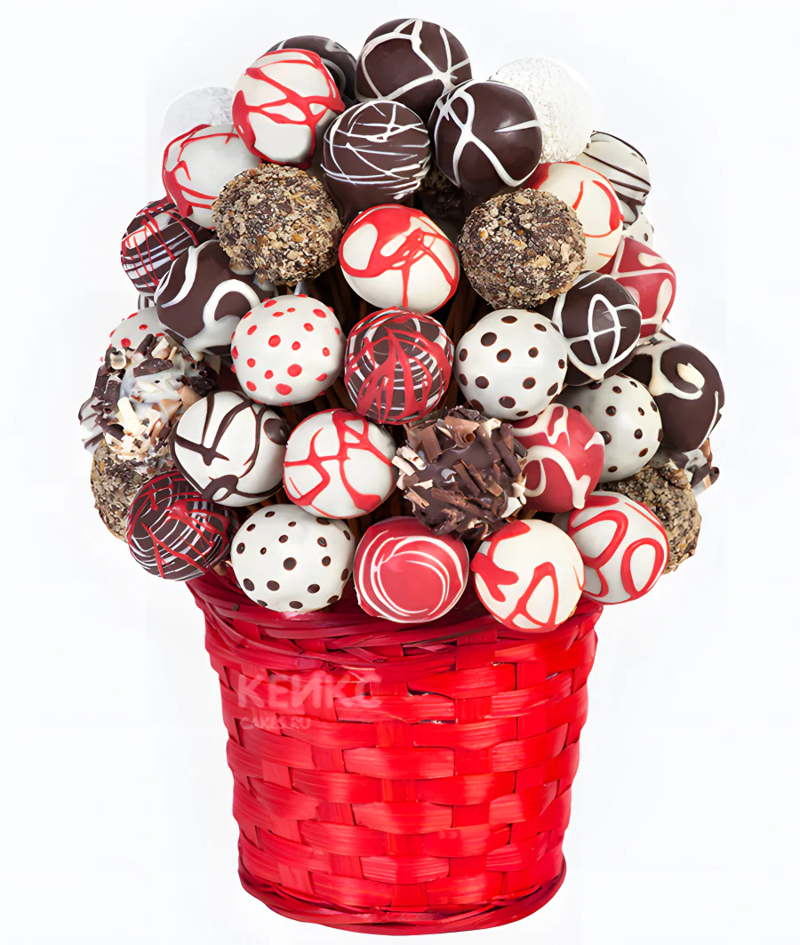 Букет из кейк попсов 7 Фото