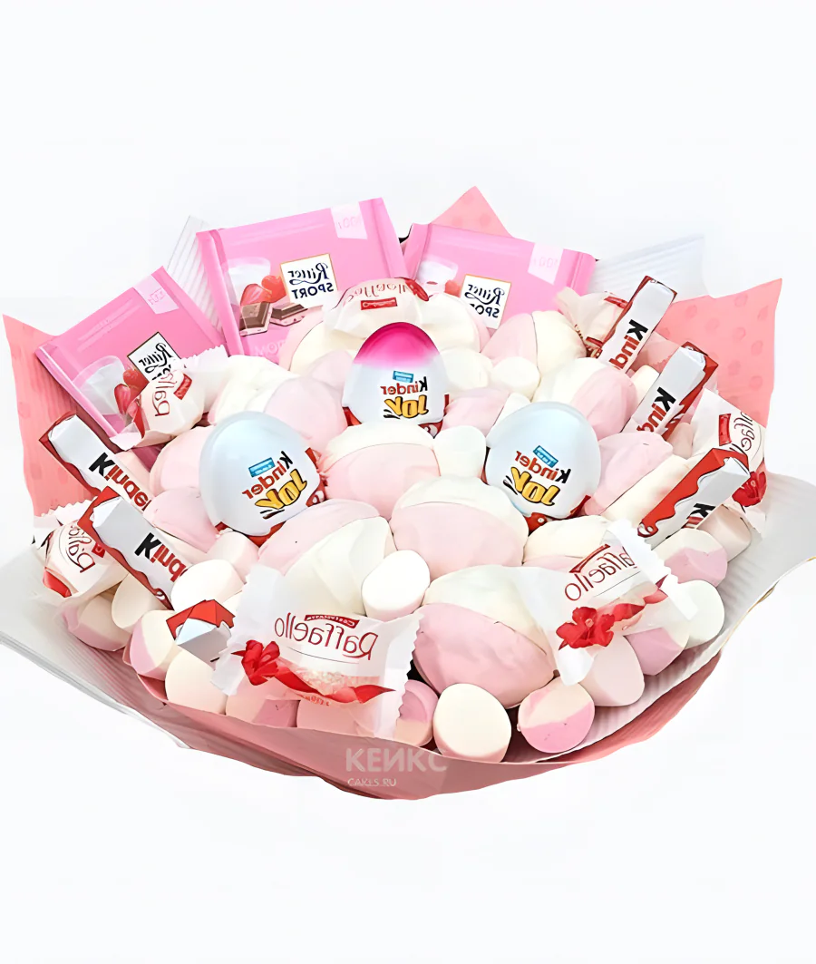 Букет из киндеров 8 Фото