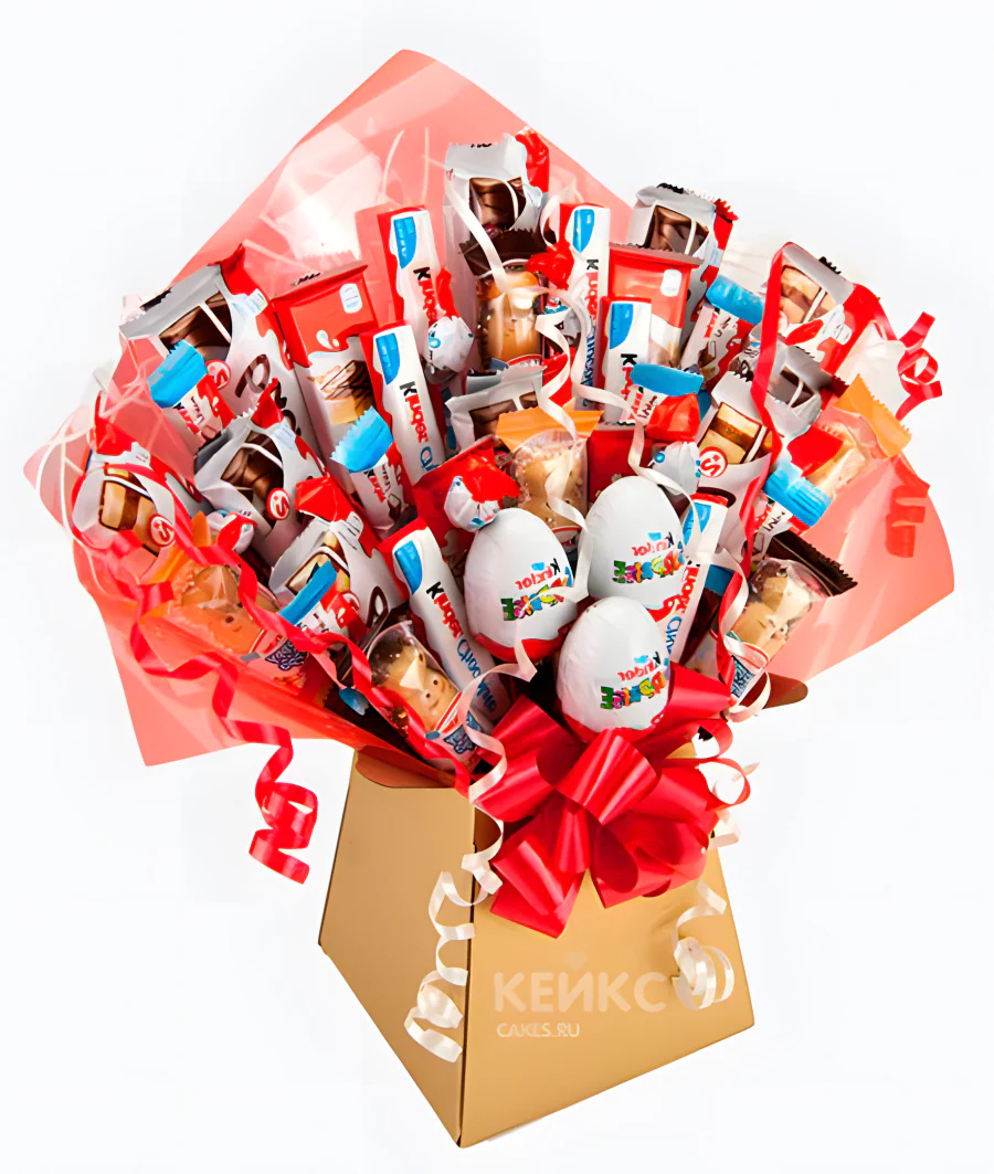 Букет из киндеров Фото