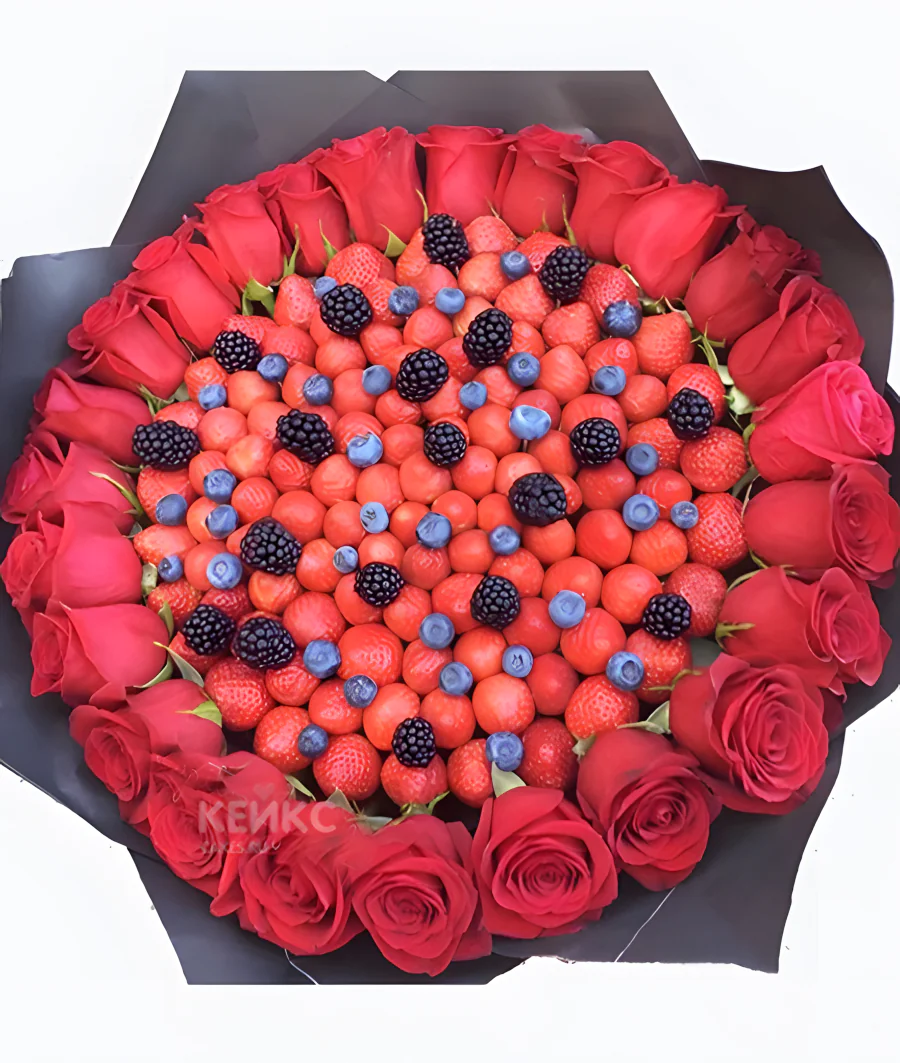 Букет из клубники 11 Фото