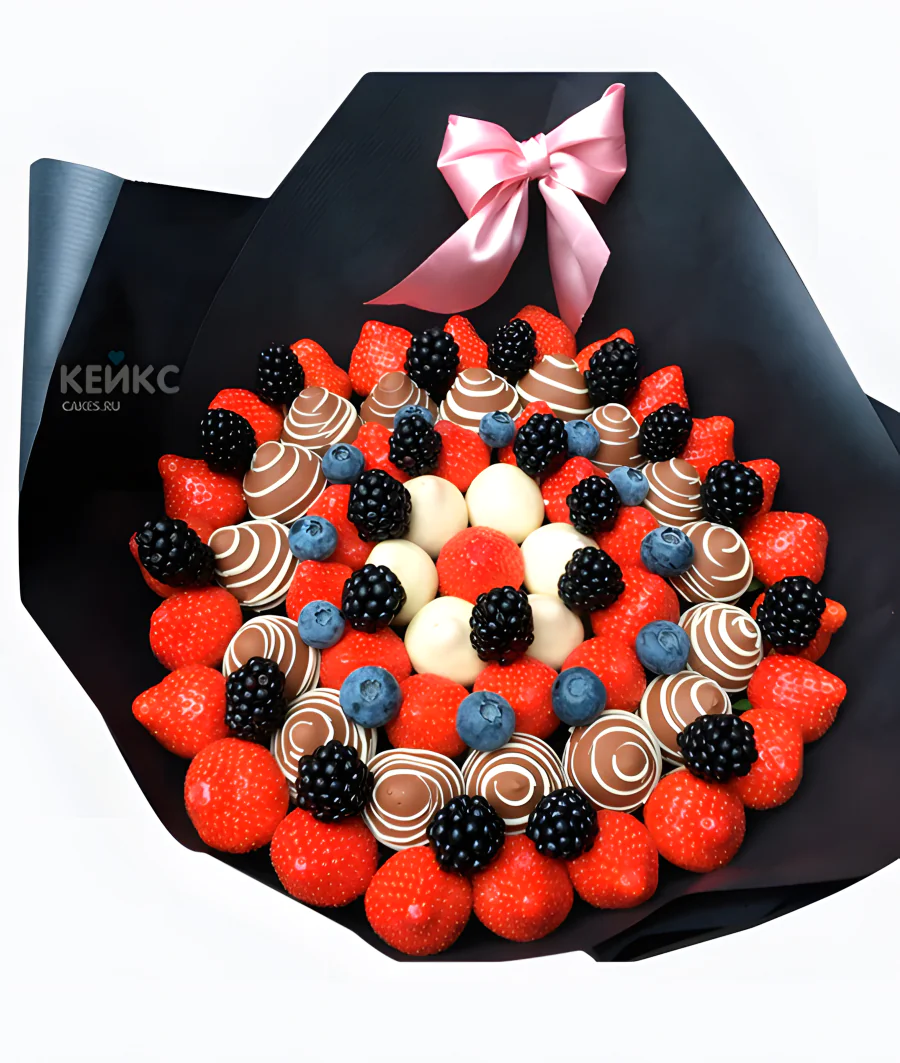 Букет из клубники 7 Фото