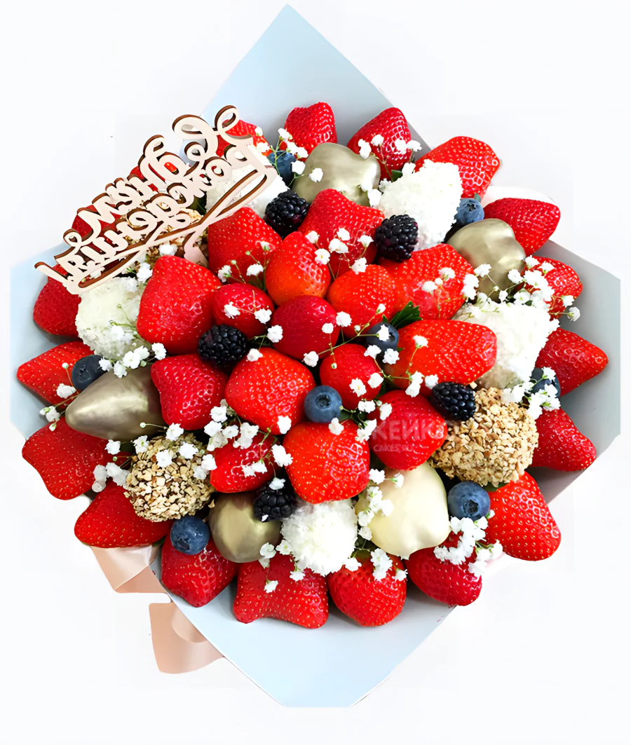 Букет из клубники 8 Фото