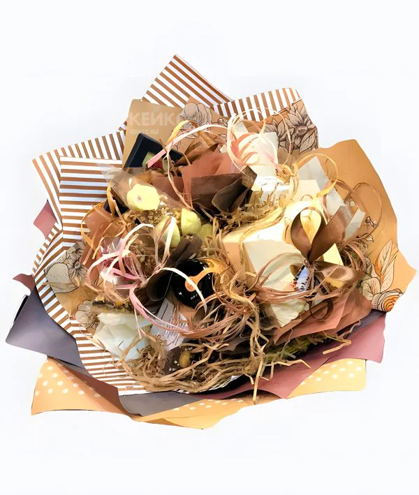 Букет из кофе 3 Фото