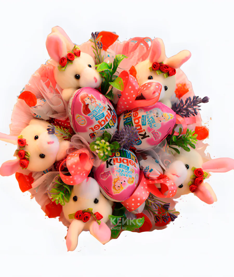 Букет из конфет 3 Фото