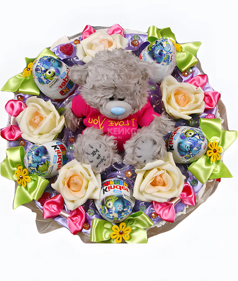 Букет из конфет Фото