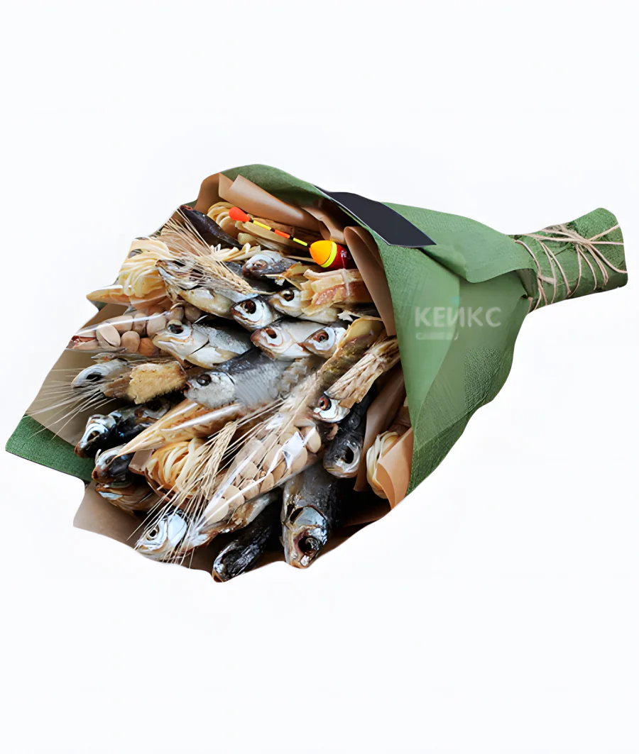 Букет из корюшки Фото