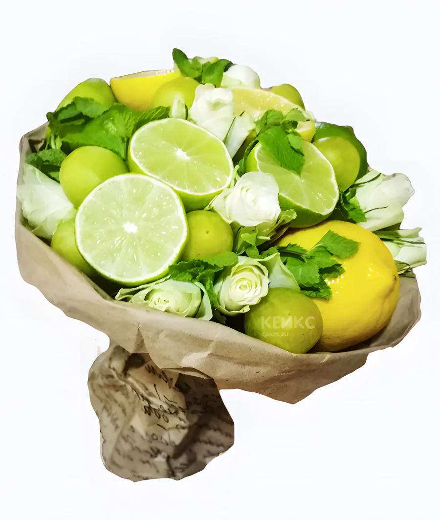 Букет из лаймов 1 Фото