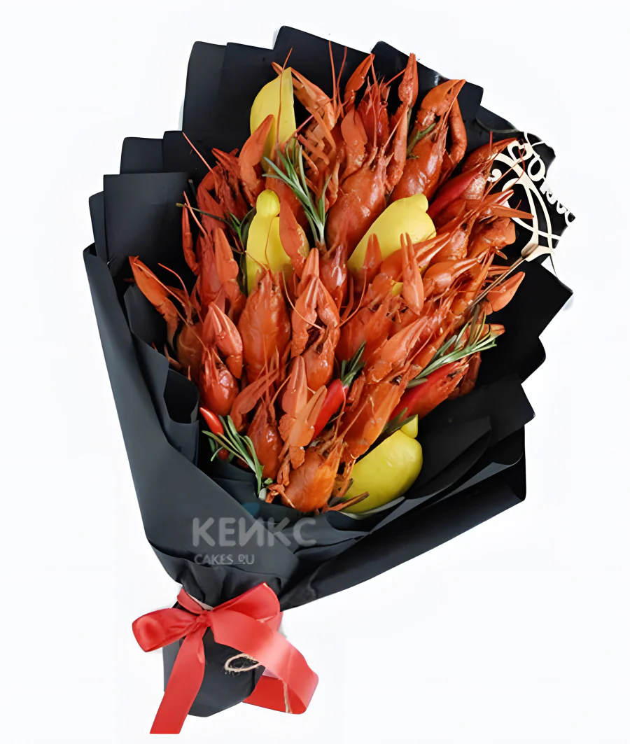 Букет из лангустинов 3 Фото