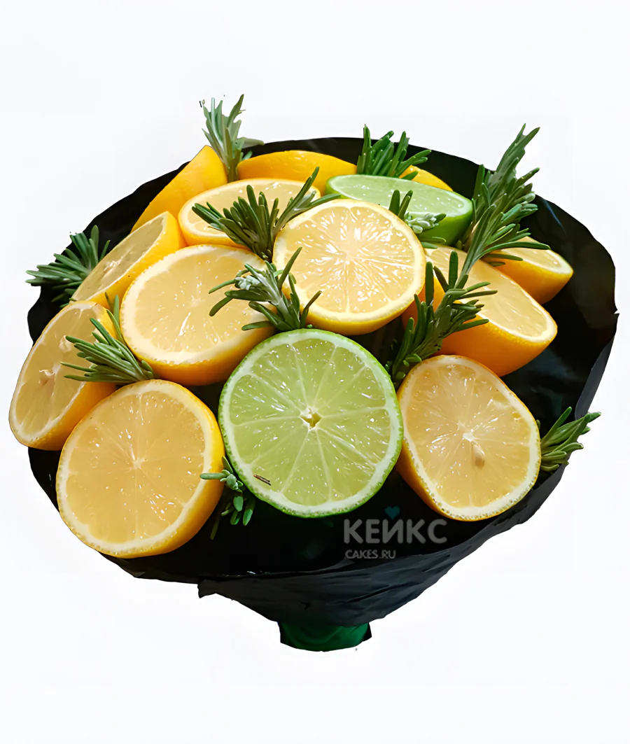 Букет из лимонов 2 Фото