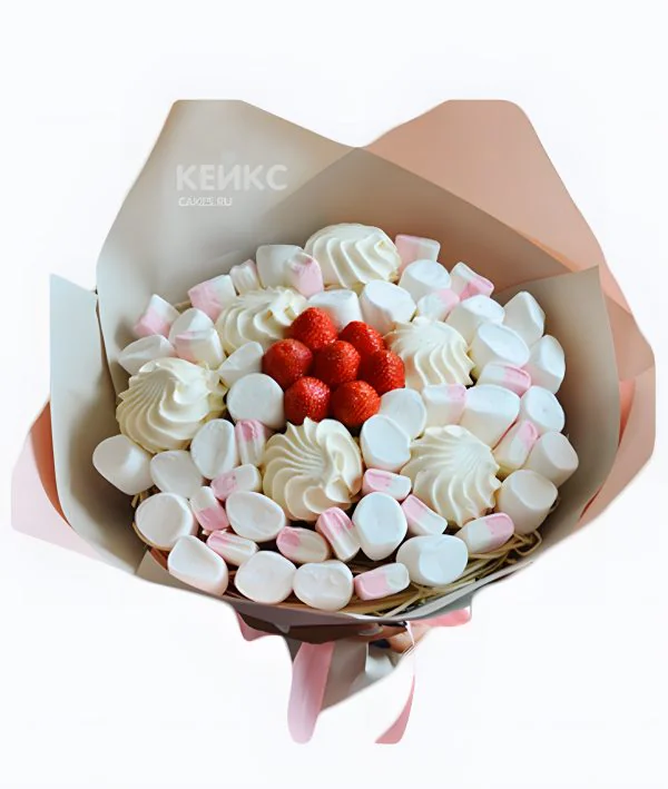 Букет из Маршмеллоу Фото
