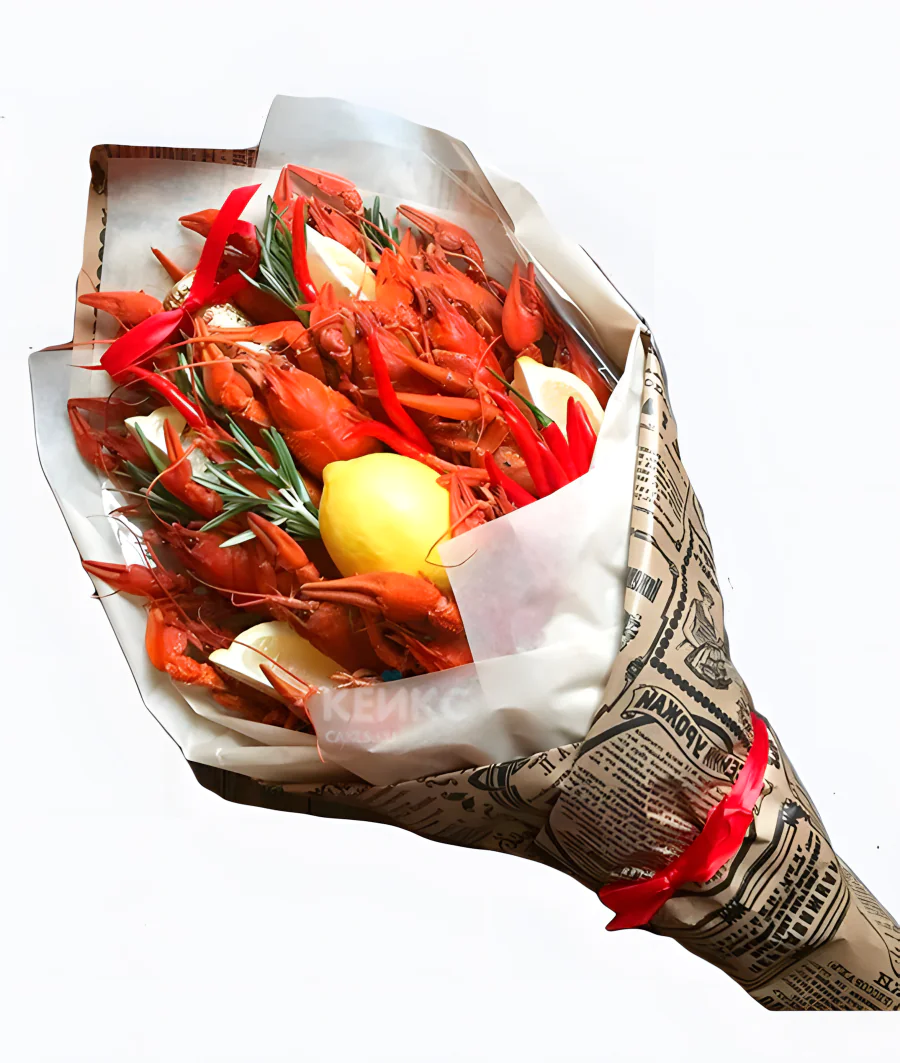 Букет из раков 3 Фото