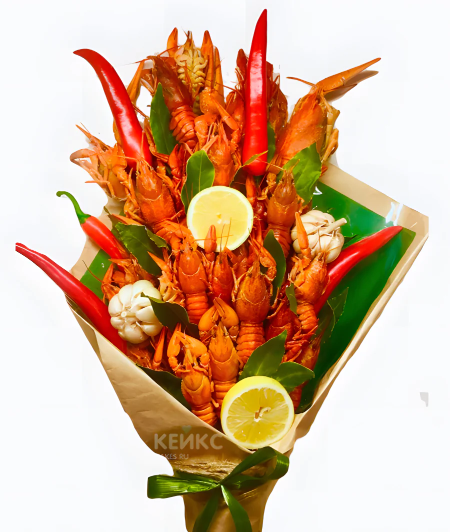 Букет из раков Фото