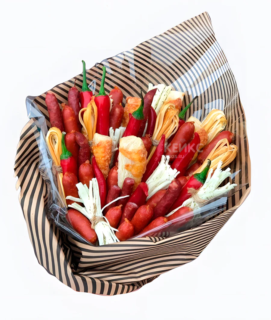 Букет из сосисок 3 Фото