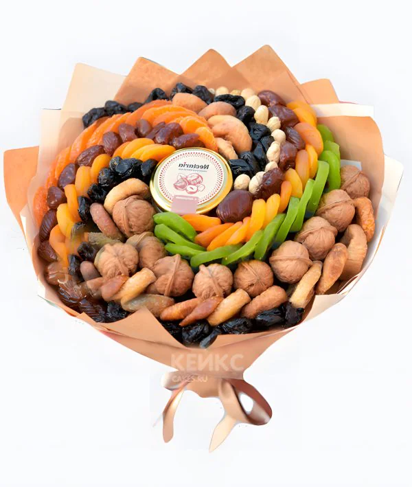 Букет из сухофруктов для мужчины 10 Фото
