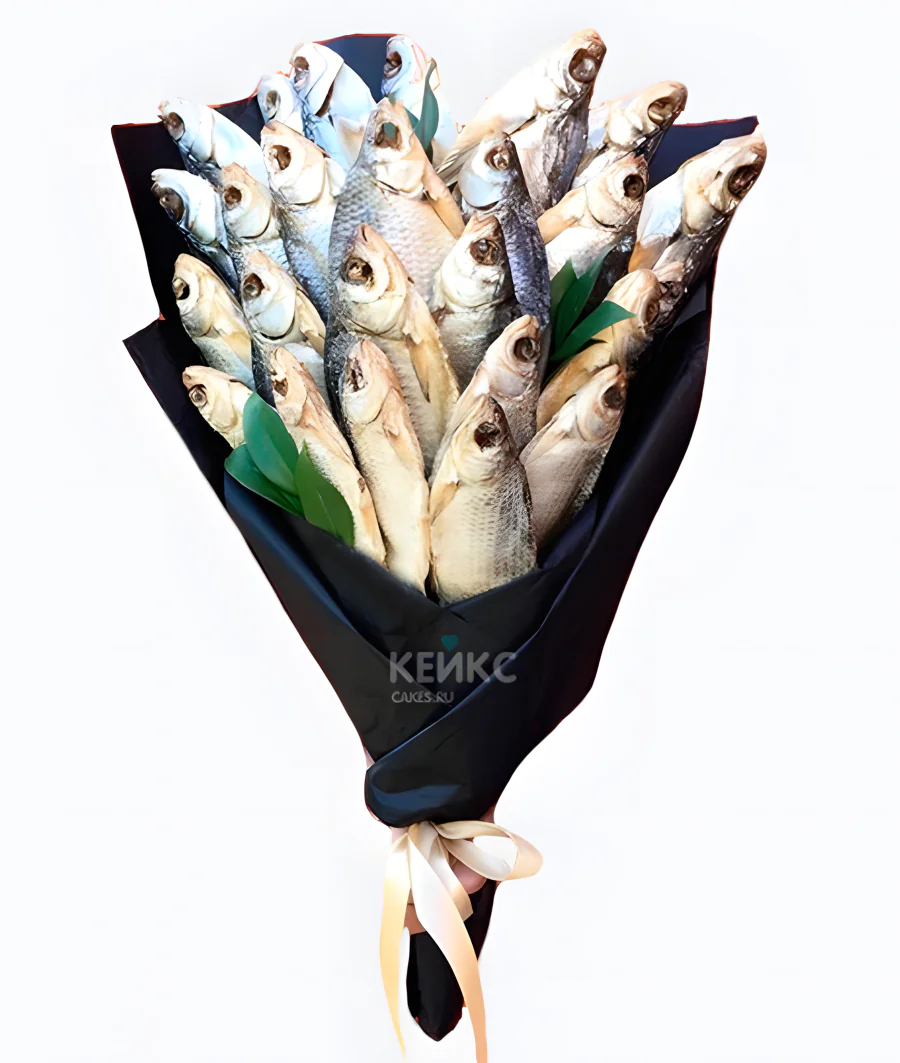 Букет из воблы 2 Фото