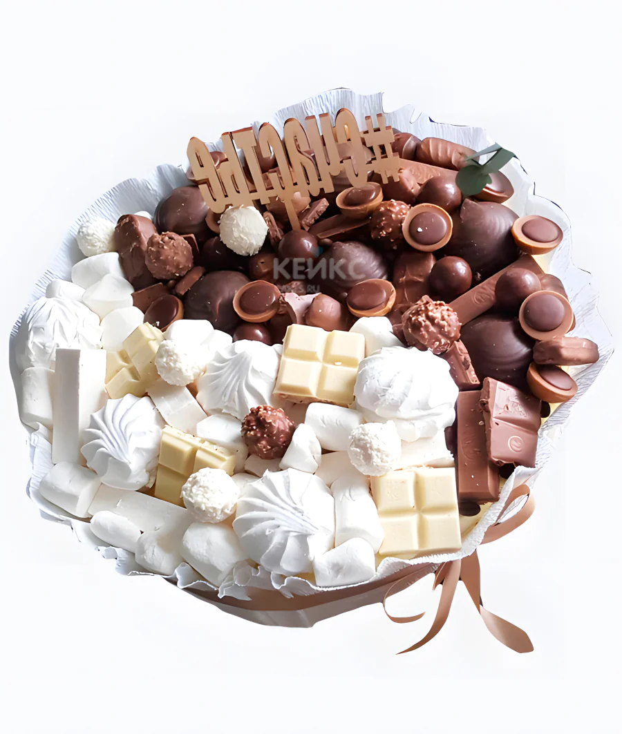 Букет из Зефира и Мармелада 6 Фото