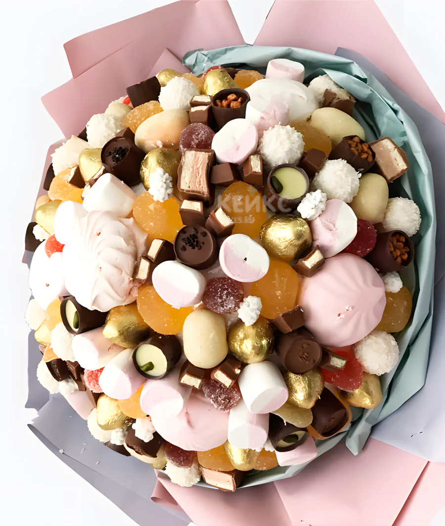 Букет из Зефира и Маршмеллоу 2 Фото