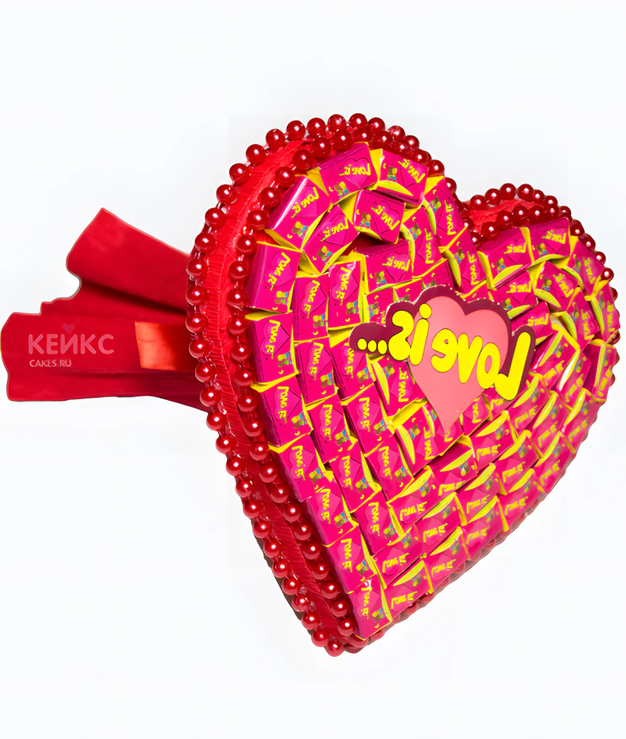 Букет из жвачки 4 Фото