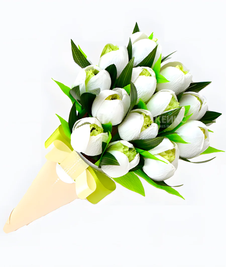 Букет конфеты подснежник 4 Фото