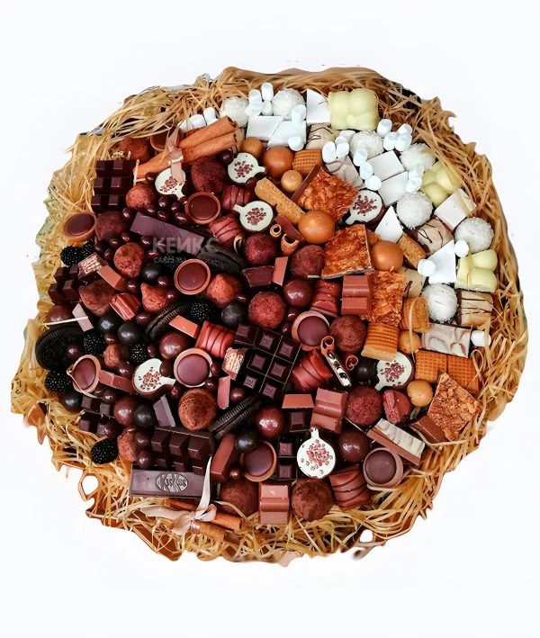 Букет маме с конфетами 1 Фото