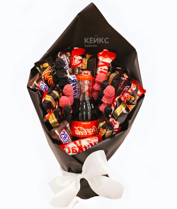 Букет мини из конфет 3 Фото