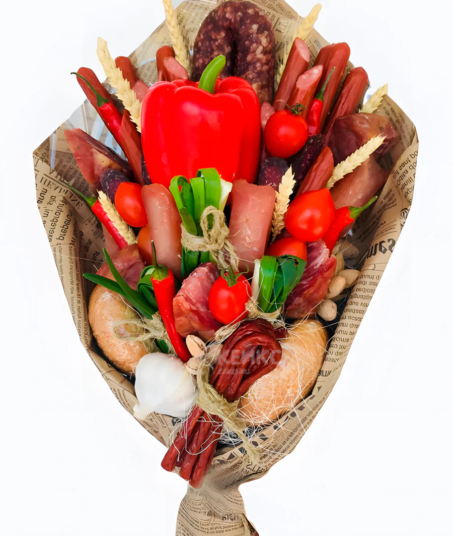 Букет на 23 февраля 1 Фото