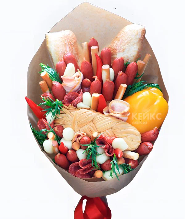 Букет на 23 февраля Фото