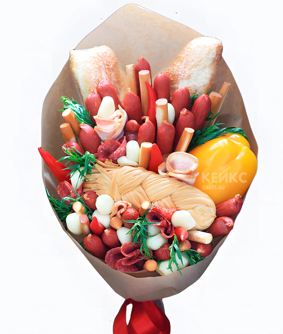 Букет на 23 февраля Фото