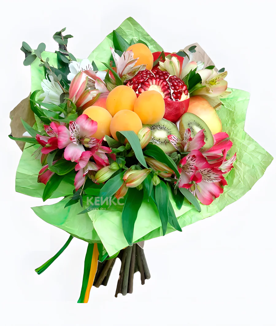 Букет на юбилей для женщины Фото