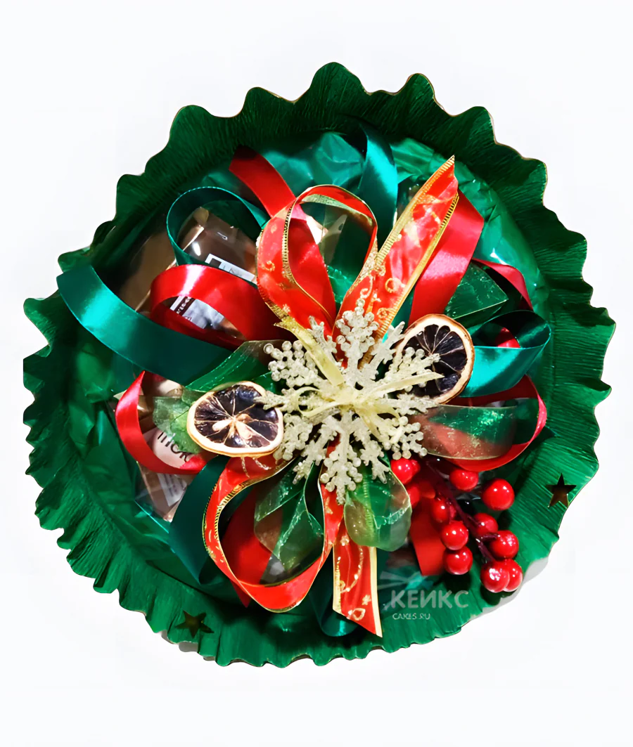 Букет на новый год из чая 2 Фото
