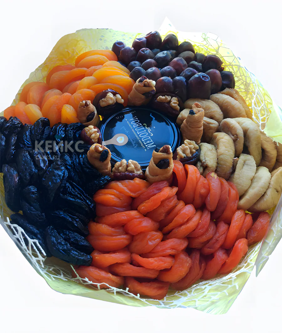 Букет недорогой из сухофруктов 3 Фото