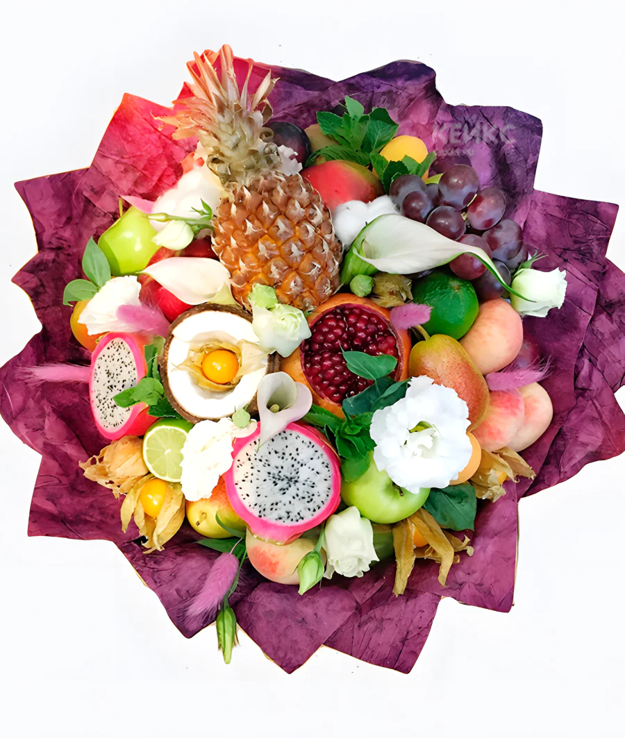 Букет с ананасами 1 Фото