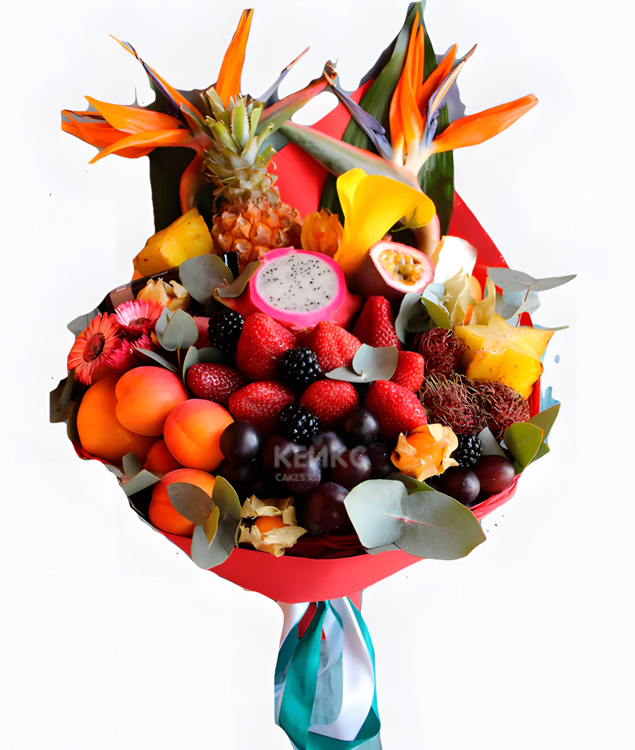 Букет с ананасами 4 Фото