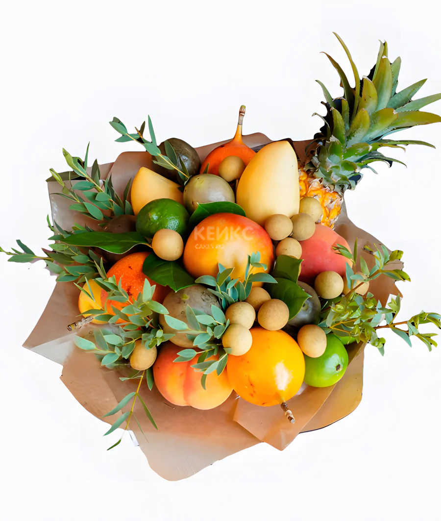 Букет с ананасами 6 Фото