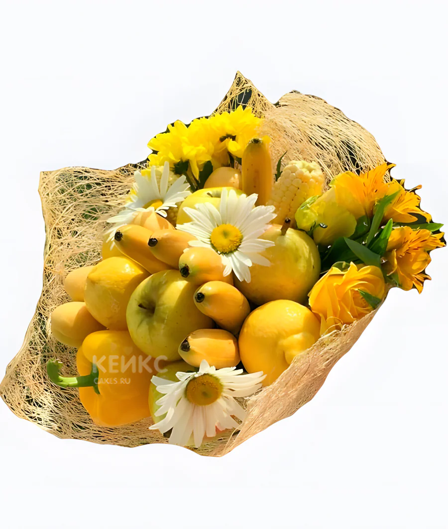 Букет с бананами 3 Фото