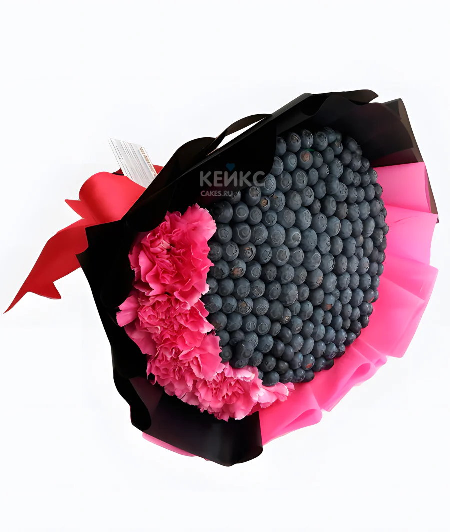 Букет с голубикой 1 Фото