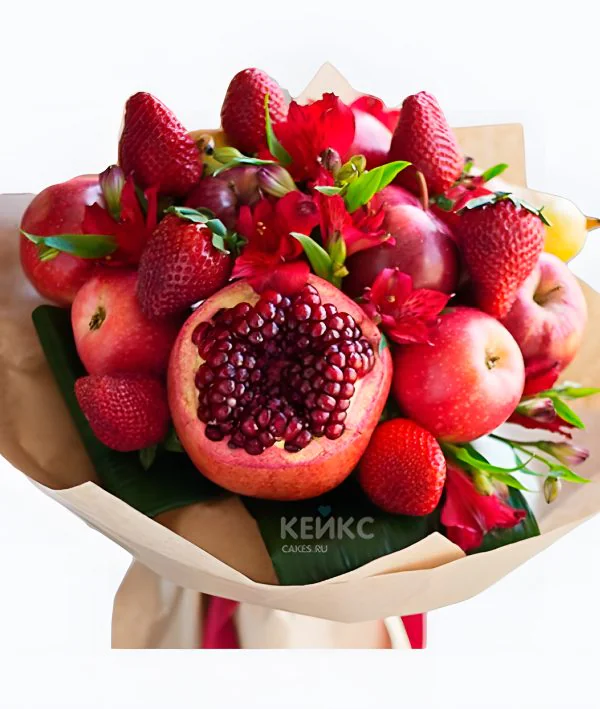 Букет с гранатом 3 Фото