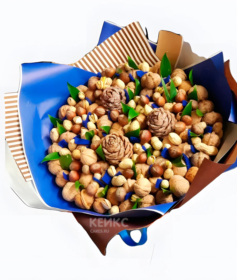 Букет с грецкими орехами 14 Фото