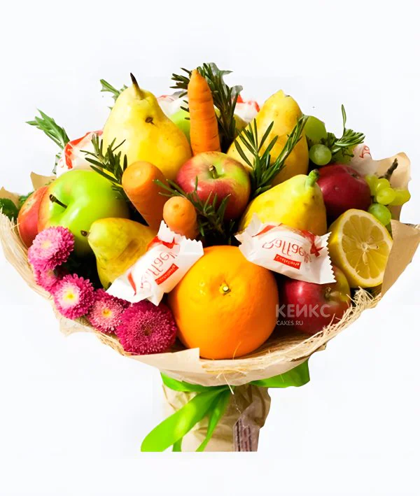 Букет с грушами 5 Фото