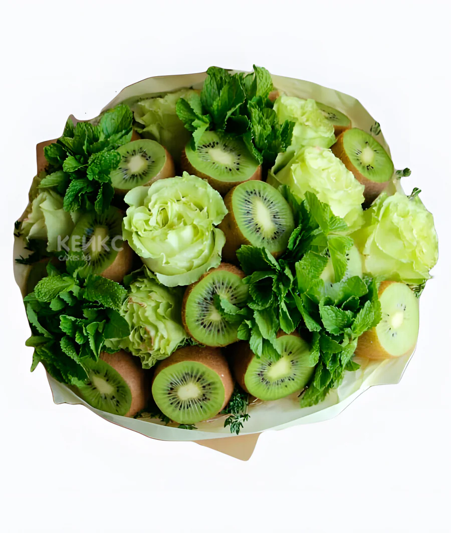 Букет с киви Фото
