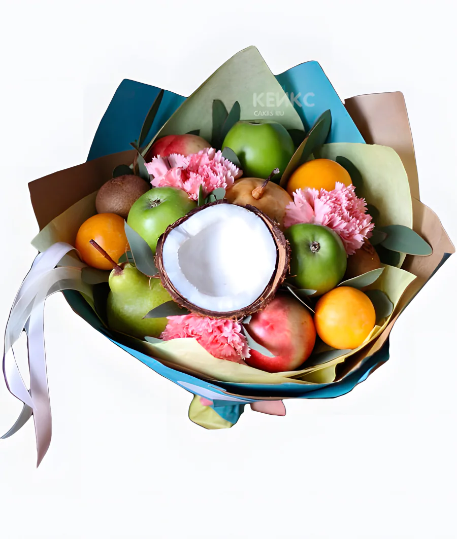 Букет с кокосом 1 Фото