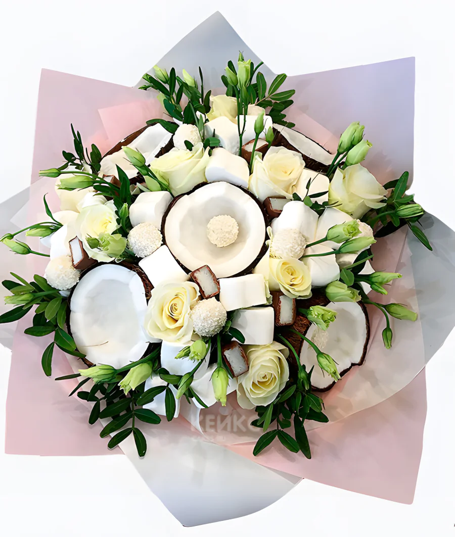 Букет с кокосом 10 Фото