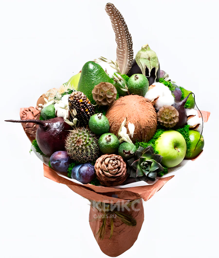 Букет с кокосом 11 Фото
