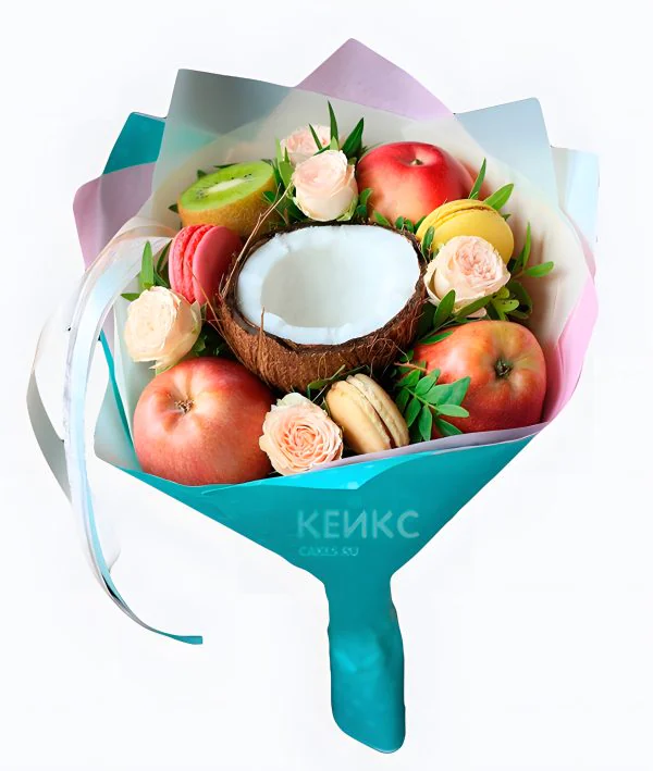 Букет с кокосом 4 Фото