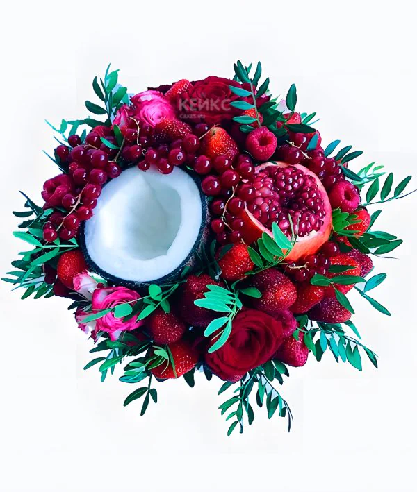 Букет с кокосом 5 Фото