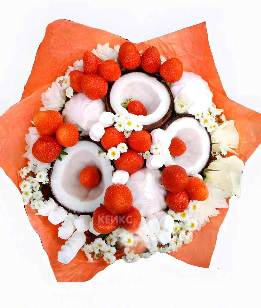 Букет с кокосом 6 Фото