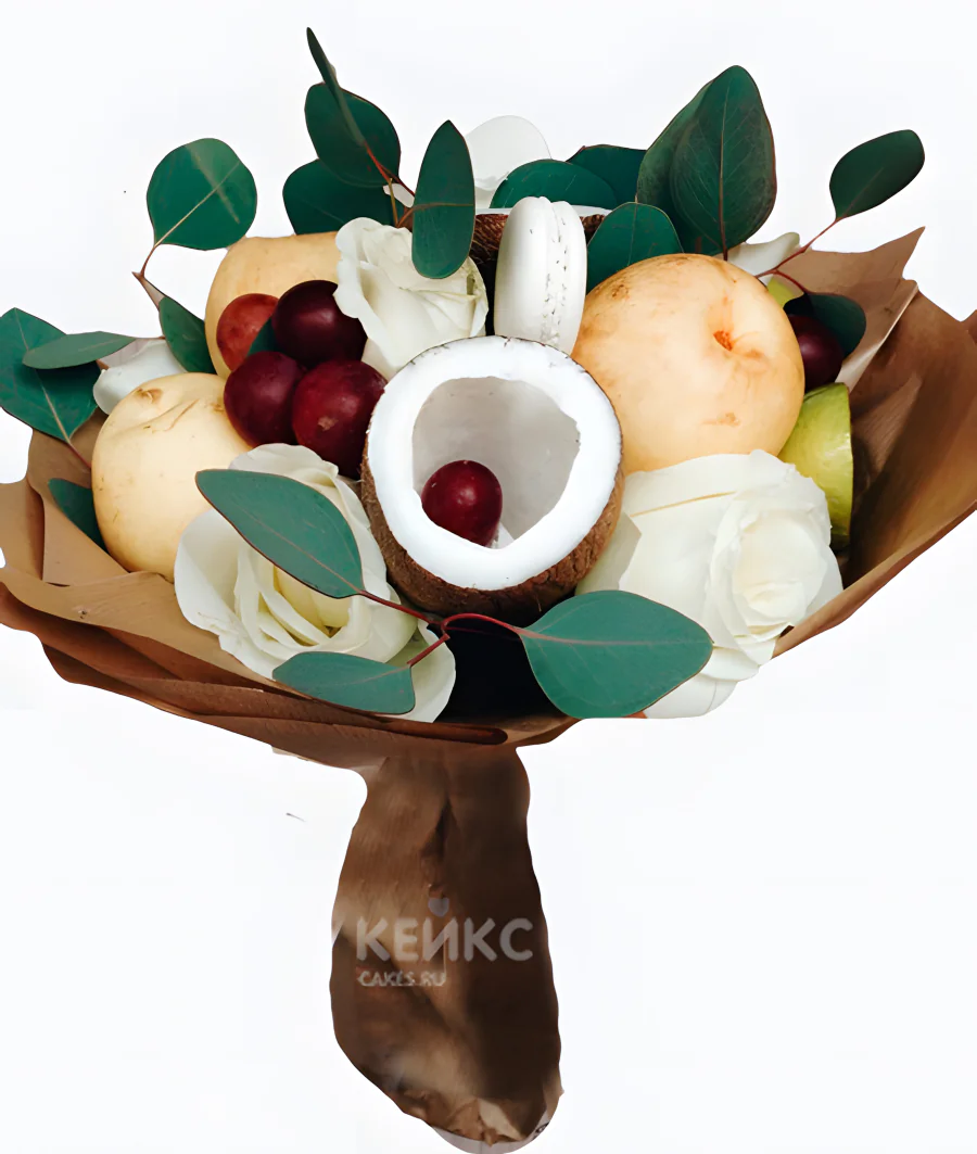 Букет с кокосом 7 Фото