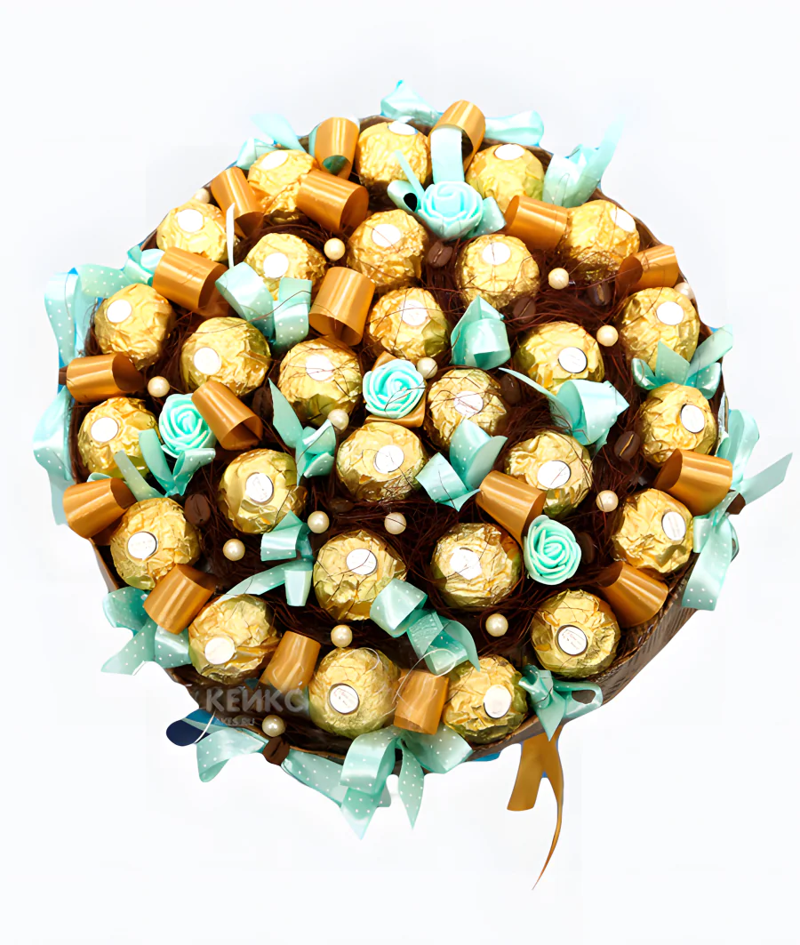 Букет с конфетами Ферреро роше 1 Фото